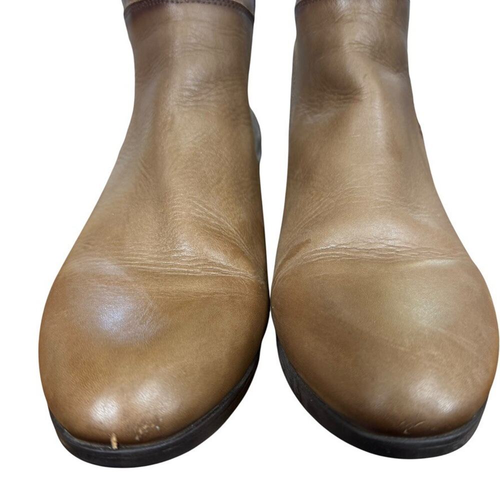 Pikolinos Daroka W1U-8505 Leather Brown Chunky Heel Ankle Boot Booties 40 9.5 10 - Picture 7 of 16